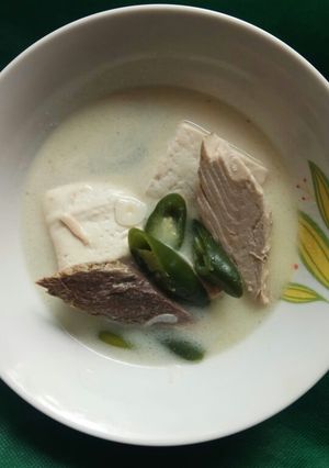 Foto resep Tongkol dan Tahu Kuah Santan