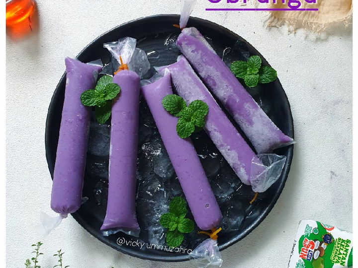 Resep Es Lilin Ubi Ungu Anti Gagal