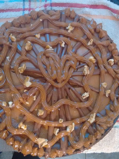 Una foto de Cheesecake de dulce de leche