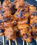 Filipino BBQ Chicken Skewers (Air Fryer Recipe)