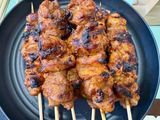Filipino BBQ Chicken Skewers (Air Fryer Recipe)