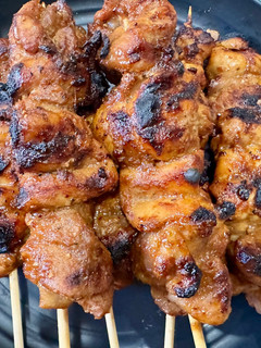A picture of Filipino BBQ Chicken Skewers (Air Fryer Recipe).