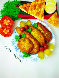 عکسی از دستور کتلت مادر بزرگ