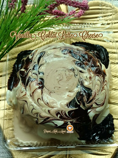 Gambar Vanilla Coklat Latte Cheese Sukatan Cawan