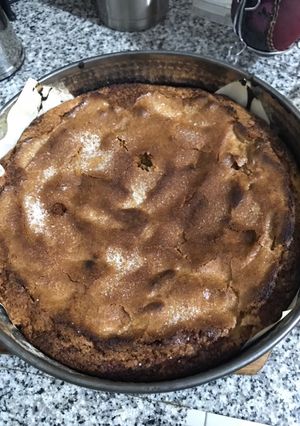 Una foto de Torta de manzana