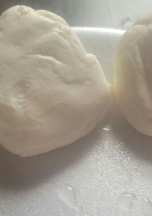 A picture of Quick, EZ, Homemade Mozzarella cheese (6-8minutes, 2 ingredient).