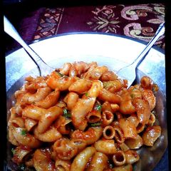 Simple macaroni pasta recipe A picture of Simple macaroni pasta recipe.