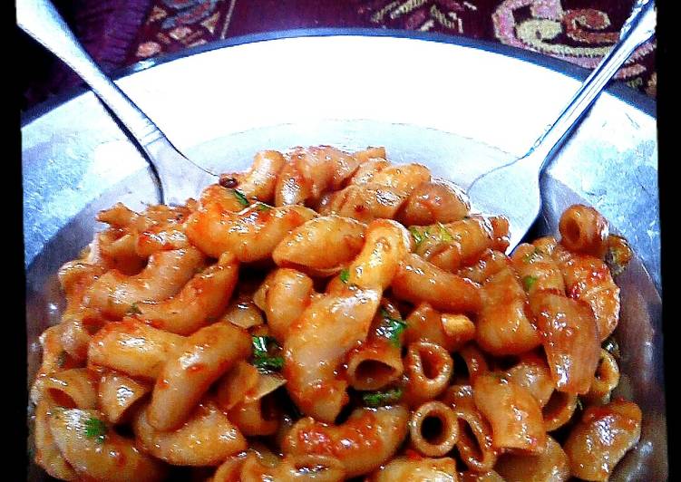 Easiest Way to Prepare Quick Simple macaroni pasta recipe