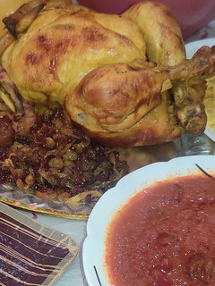 عکسی از دستور مرغ شکم پر، بریانی