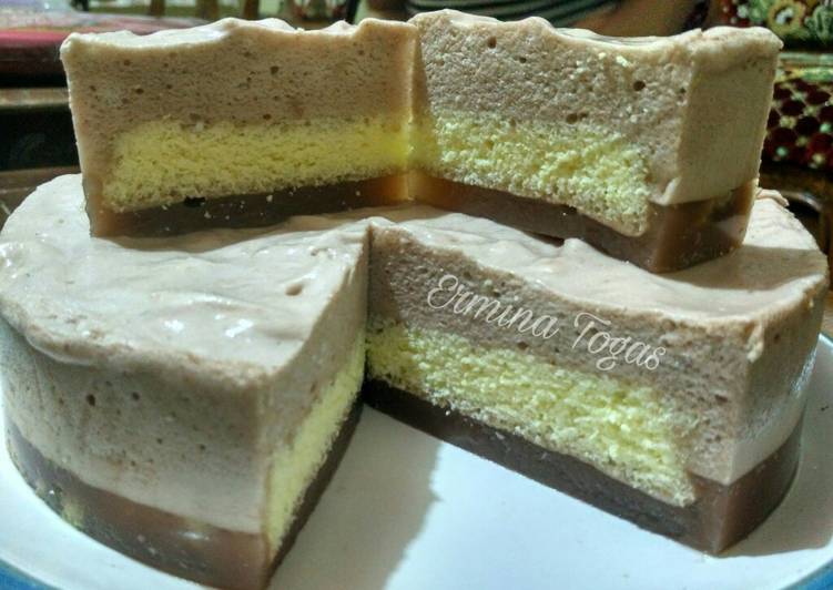 Cheesecake puding busa DEBM/Ketofy