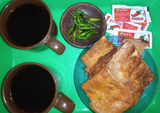 Martabak Telur Kulit Lumpia