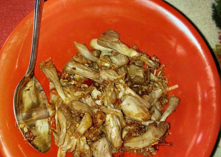 Resep Jaruk nangka pedas manis Anti Gagal