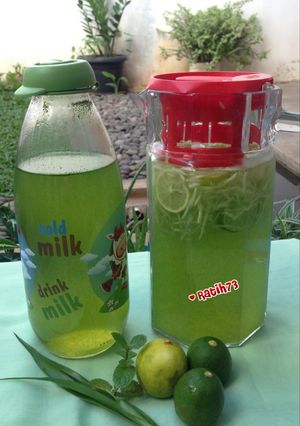 Foto resep Es Timun Daun Suji (Pewarna Alami)