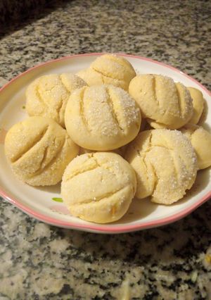 Una foto de Galletas de Azúcar con Ralladura de Limón y Naranja 🍋🍊🍪