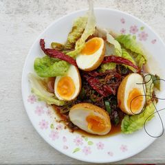 A picture of Mother In Law Sweet And Sour Eggs Salad.