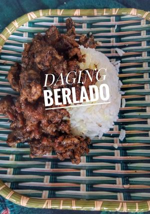 Gambar Daging goreng berlado
