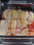 Provolone y tomate