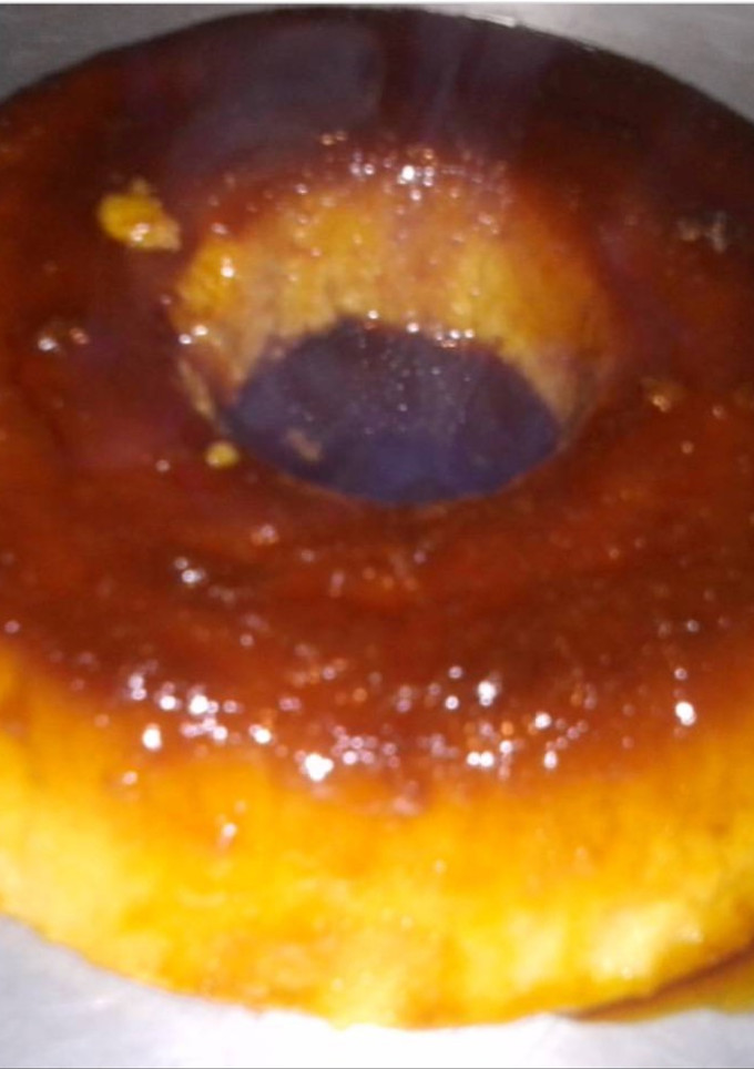 Una foto de Budín de pan light