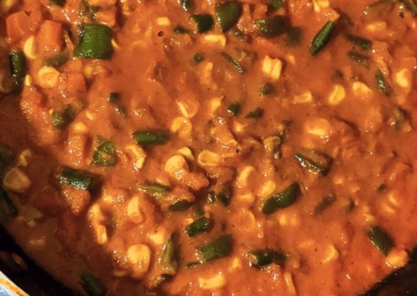 Corn Capsicum Beans Masala