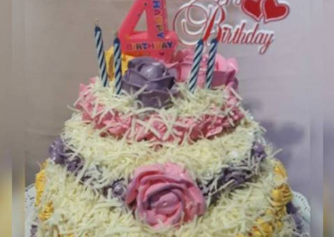 Bagaimana cara bikin Kue Ultah Sederhana dijamin enak