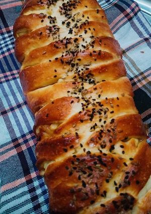 صورة لوصفة خبز محشي