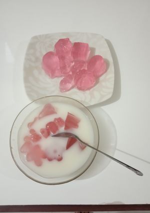 Foto resep Es agar2 susu kedelai