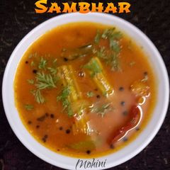 A picture of Sambhar.