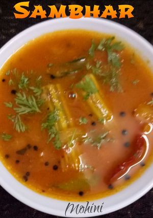 A picture of Sambhar.