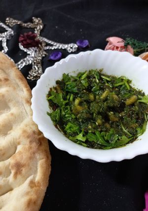 A picture of Chat pati Mooli ki Chutney.