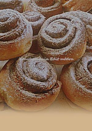 Kakaós csiga recept fotója