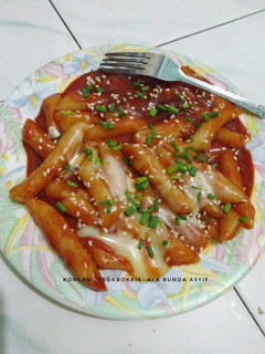 Foto resep Korean Tteokbokkie tanpa Gochujang