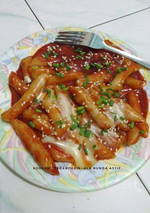 Foto resep Korean Tteokbokkie tanpa Gochujang