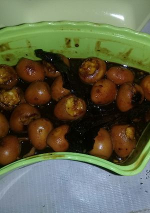 Foto resep Telur Puyuh Bacem