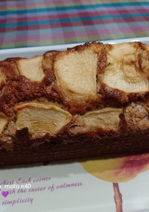 Una foto de 🍎 Budín de Manzanas 🍎