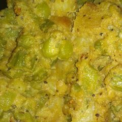 Jhinge aaloo posto A picture of Jhinge aaloo posto.