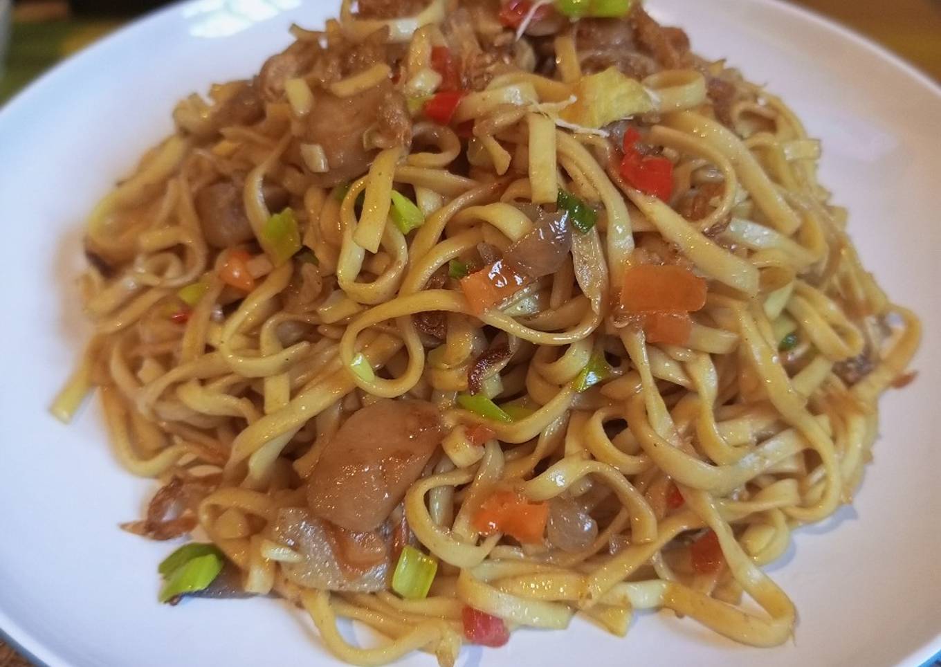 Mie tiaw goreng pedas