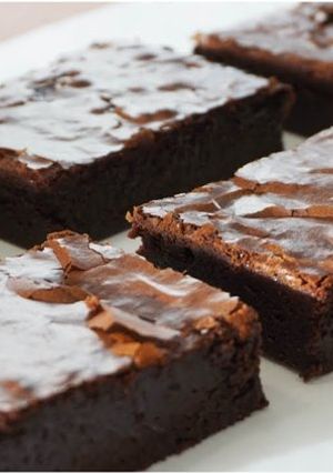 A picture of Rich,Chewy and Fudgy Brownie Recipe.