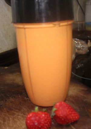 Una foto de Gazpacho de fresas 2025