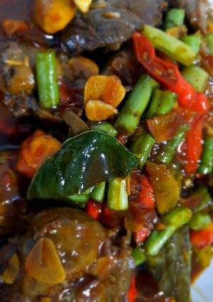 Foto resep Hati ayam asam pedas manis