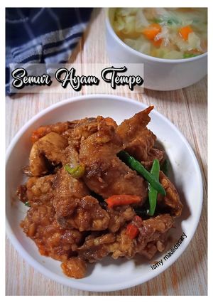 Foto resep Semur Ayam Tempe