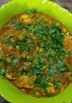 મટર પનીર (Matar paneer recipe in Gujarati) રેસીપી મુખ્ય ફોટો