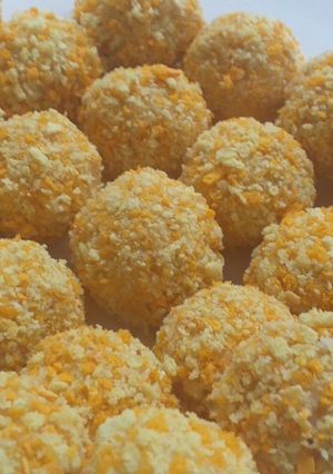 Foto resep Bola kentang mozarella tanpa telur
