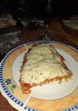 Una foto de 🍕Pizza de verduras 🍕