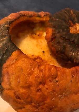 Una foto de Calabaza rellena!