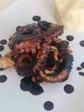 Pulpo a la parrilla en reducción de vinagre balsámico
