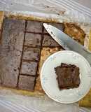 Brownies de frijoles sin harinas