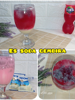 Foto resep Es soda gembira