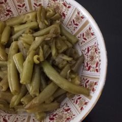 Green Bean Stir Fry (Lebanese Style) *Vegan A picture of Green Bean Stir Fry (Lebanese Style) *Vegan.