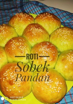 Foto resep Roti Sobek Pandan