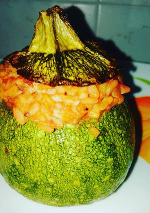 Foto di Zucchine ripiene con riso